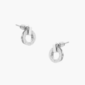 Tutti and Co Palm Earrings Silver