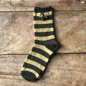 Sixton Striped Socks in Yellow