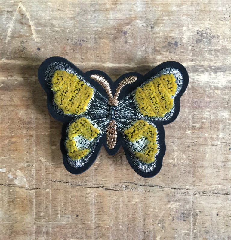Sixton Golden Butterfly Pin