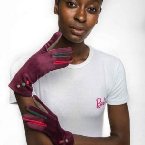 Agnes Plum Gloves