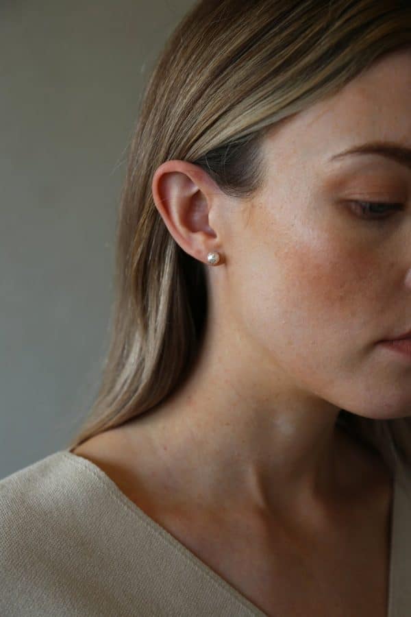 Orb Earrings Silver
