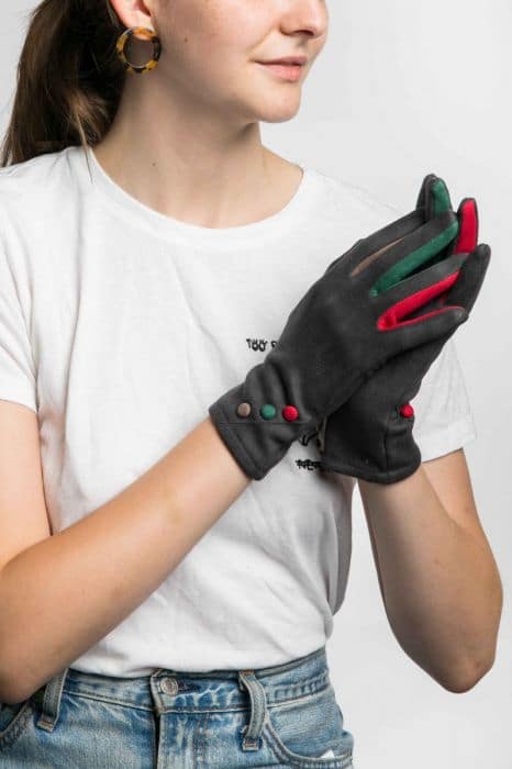 Agnes Grey Gloves
