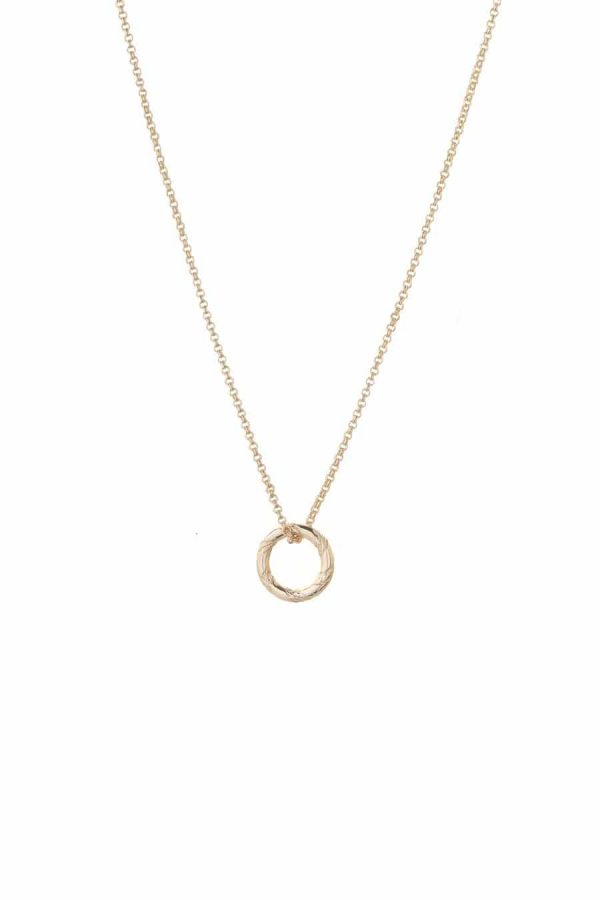 Tutti and Co Rope Necklace Gold
