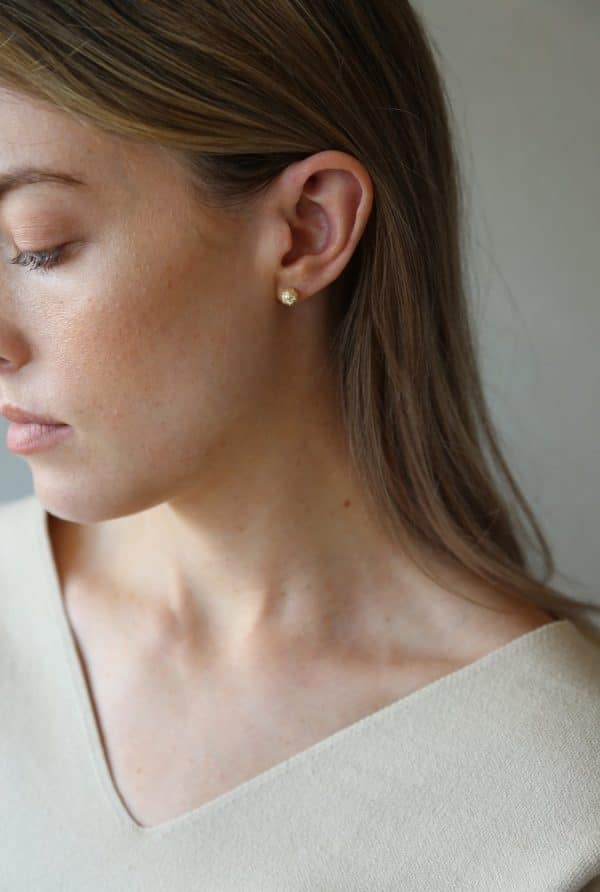 Orb Earrings Gold
