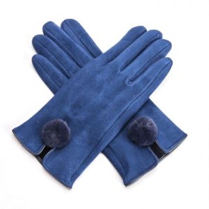 Harriet Navy Gloves