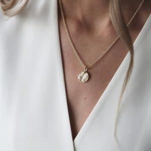 Tutti and Co Frost Necklace Gold