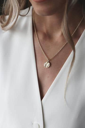 Tutti and Co Frost Necklace Gold