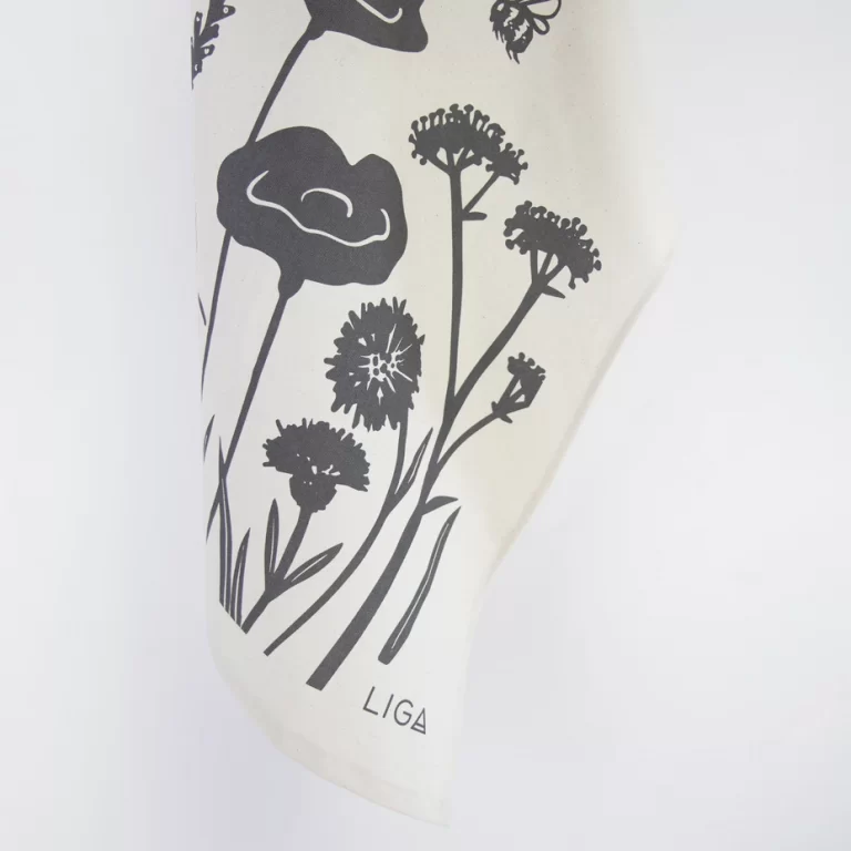Love Liga Wildflower Tea Towel