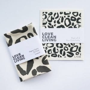 Love Liga Leopard Tea Towel