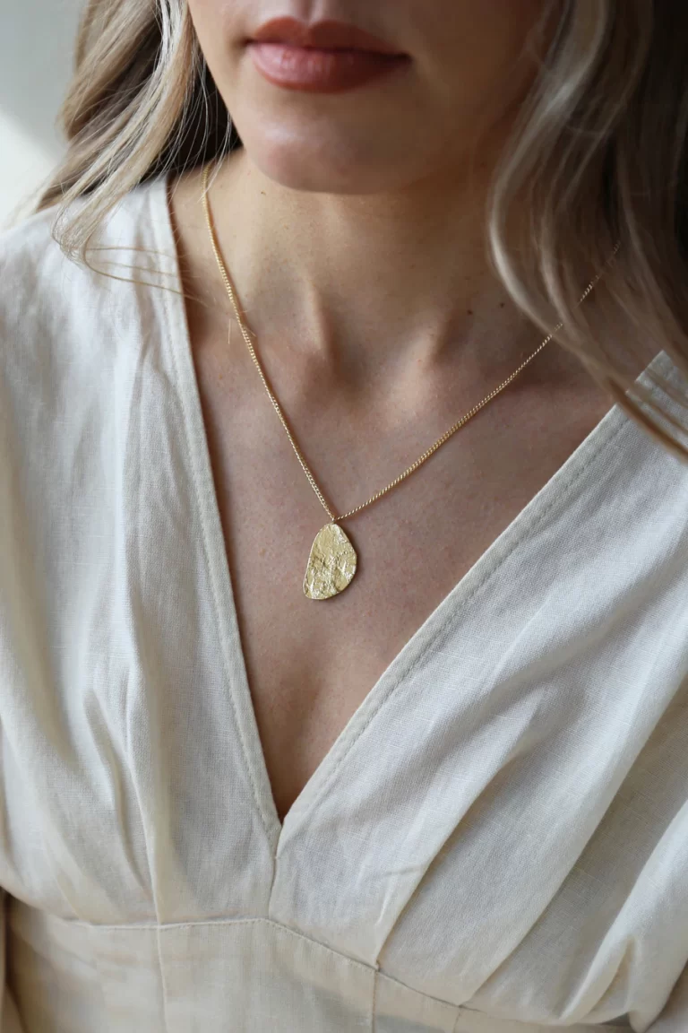 Tutti and Co Cloud Necklace Gold