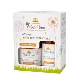 Naked Bee Bath Time Set