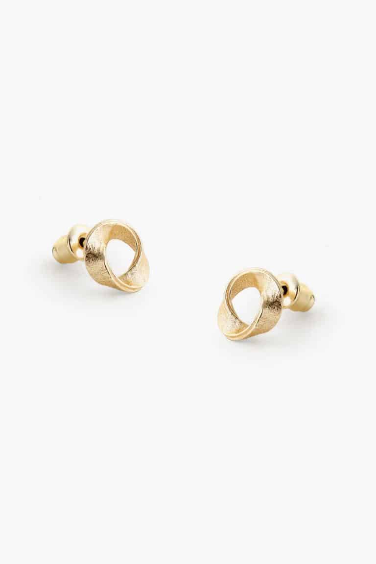 Tutti and Co Cypress Earrings Gold