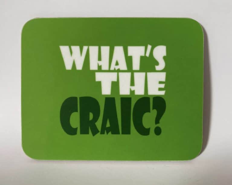 What’s the Craic Coaster