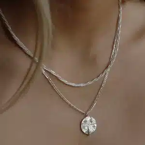 Tutti and Co Destiny Necklace Silver