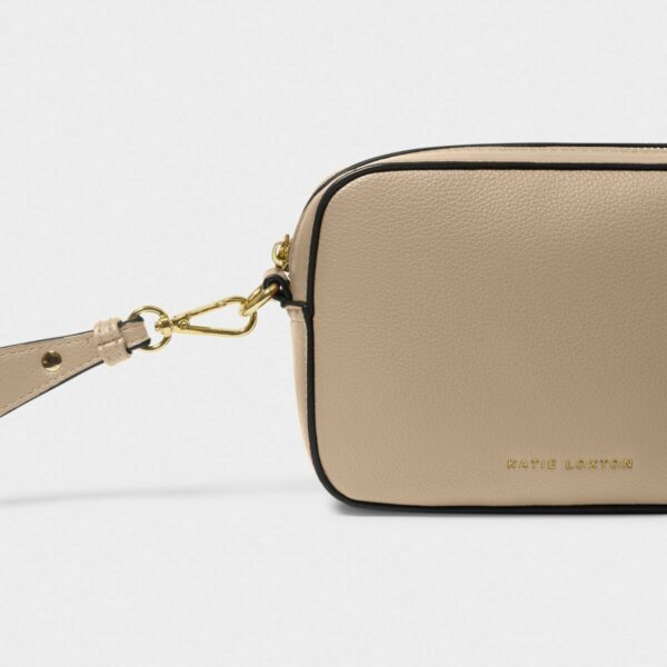Katie Loxton Marnie Mini Crossbody Taupe - Image 3
