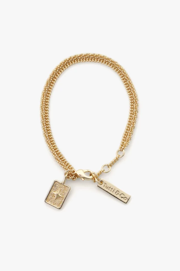 Tutti and Co Wish Bracelet Gold