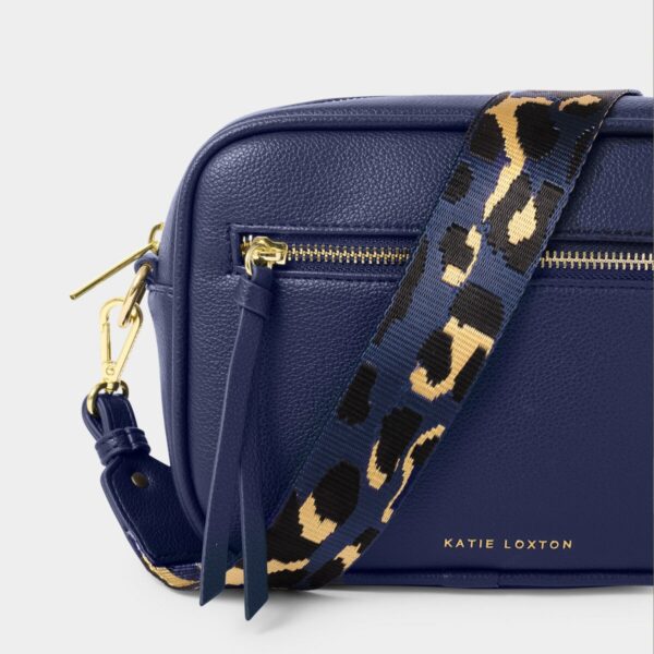 Katie Loxton Hallie Double Strap Bag Midnight Blue