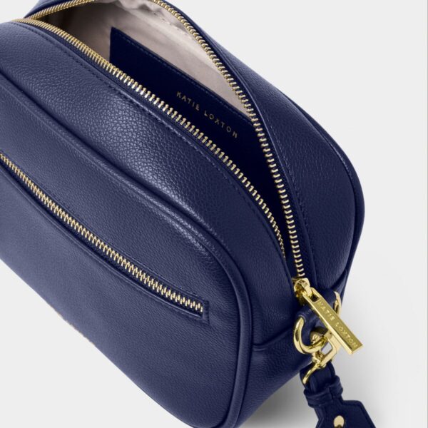 Katie Loxton Hallie Double Strap Bag Midnight Blue - Image 2