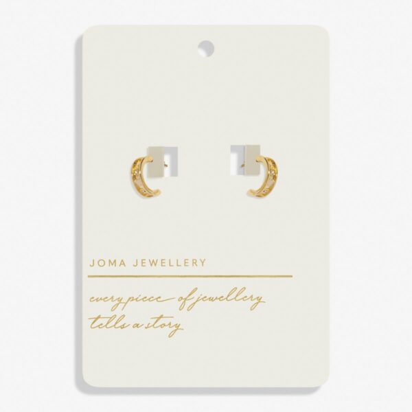 Joma Jewellery Barrel Earrings - Image 2