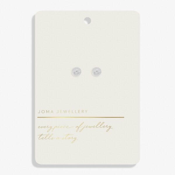 Joma Jewellery Coin Earrings - Image 2