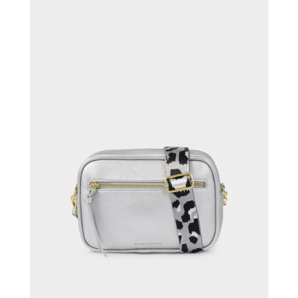 Katie Loxton Hallie Double Strap Bag Silver - Image 3