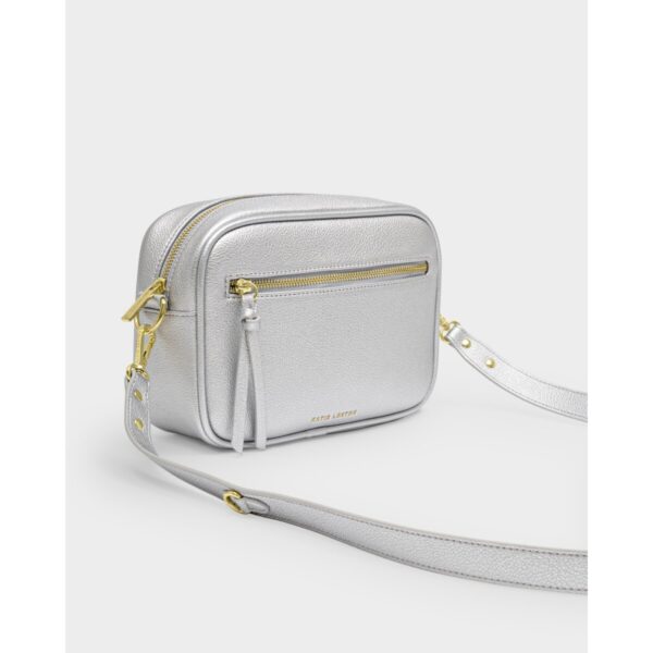 Katie Loxton Hallie Double Strap Bag Silver - Image 4